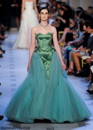 Zac Posen fashion dresses evening new collection spring summer 2013