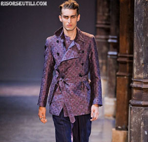 Ann Demeulemeester new collection suit spring summer men 2013