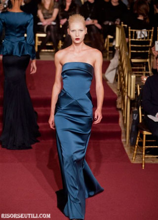 Zac Posen new collection fashion fall winter clothing evening women