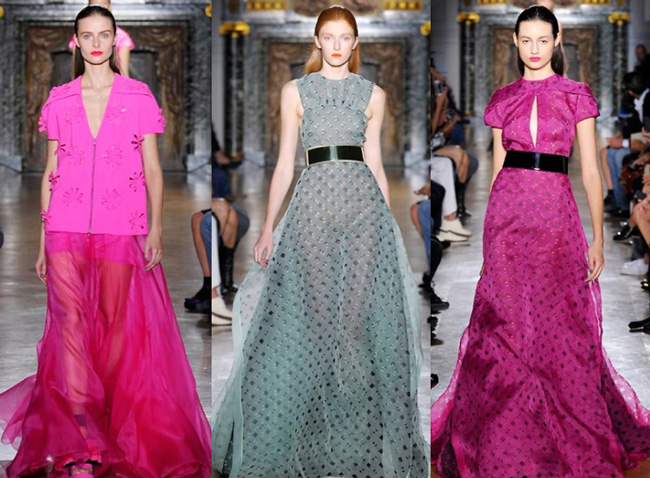 Dresses look lifestyle John Galliano 2014 womenswear