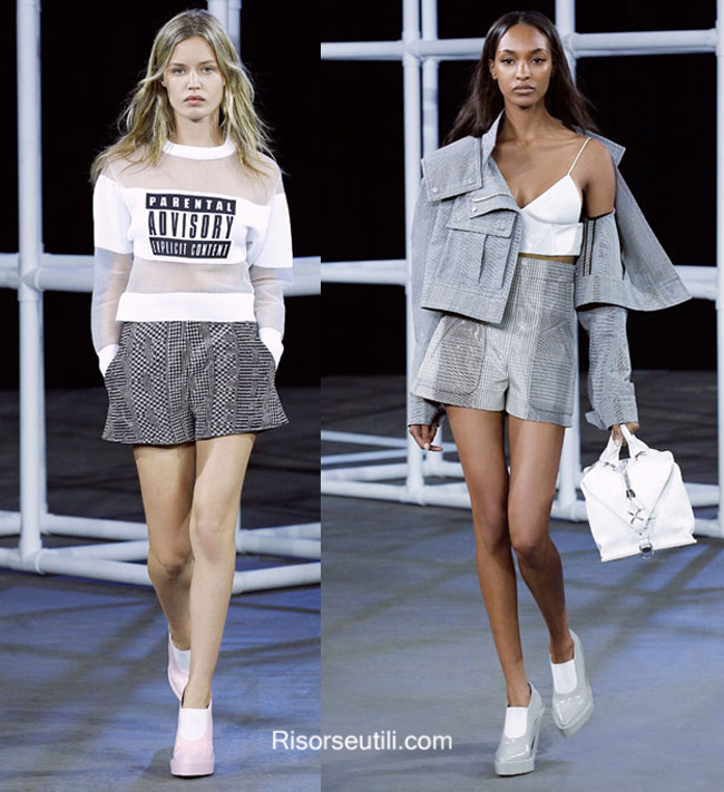 Lifestyle dresses Alexander Wang summer 2014