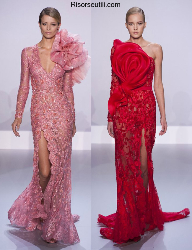 Luxury dresses Ralph Russo spring summer 2014