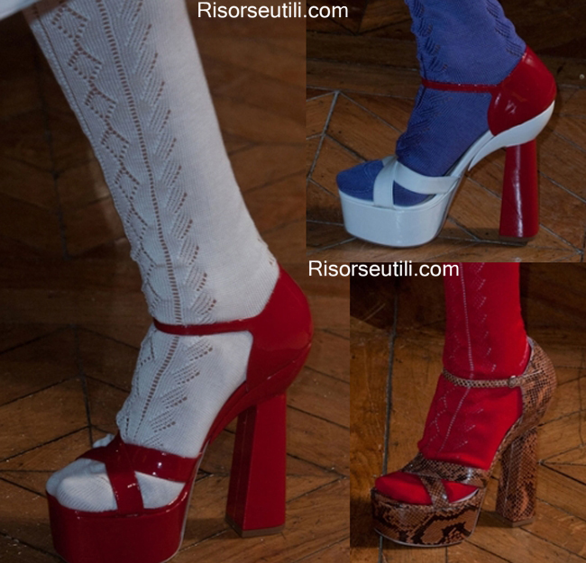 Sandals Miu Miu spring summer 2014 womenswear