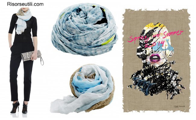 Scarf Yigal Azrouel summer 2014 womens wear