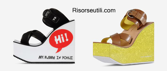 Wedge sandals Y-3 summer 2014 women shoes