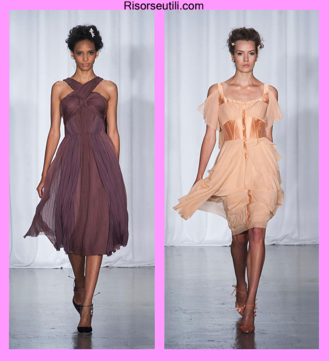 Couture dresses Zac Posen summer 2014 womenswear