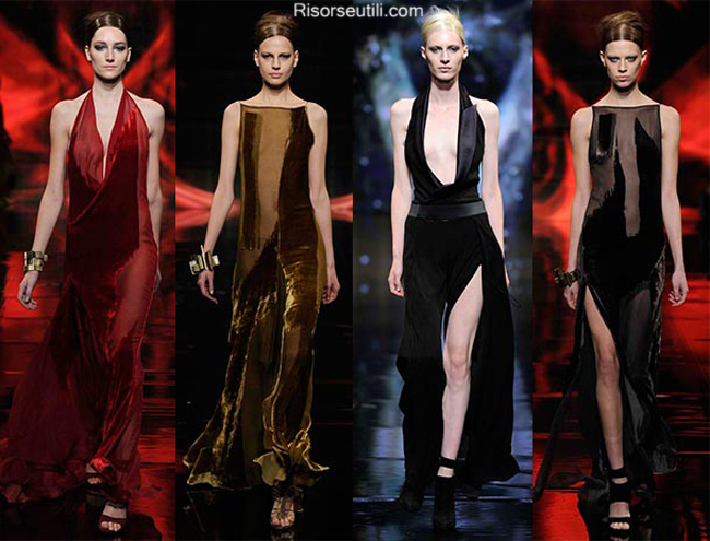 Fashion show dresses Donna Karan winter 2014 2015