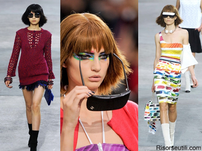 Fashion sunglasses brand Chanel summer 2014