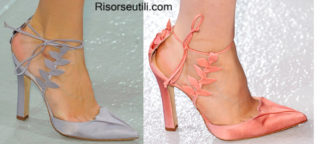 Fashion womens shoes Zac Posen summer 2014