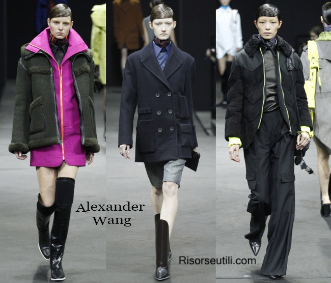 Clothing accessories Alexander Wang fall winter 2014 2015