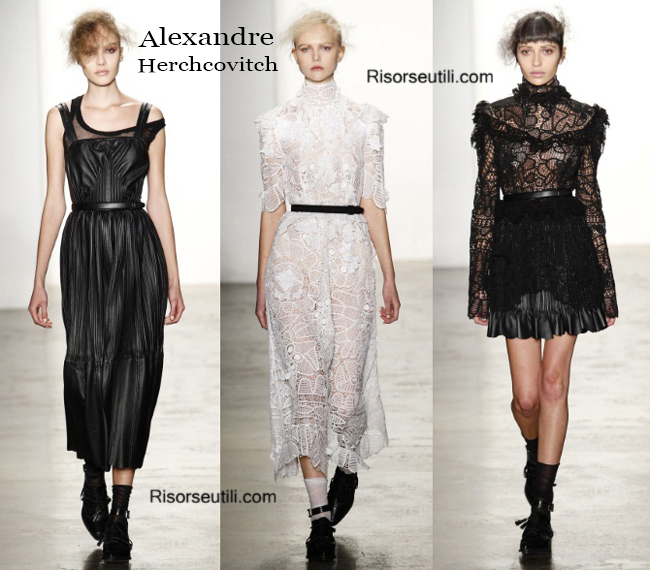 Fashion clothing Alexandre Herchcovitch fall winter 2014 2015