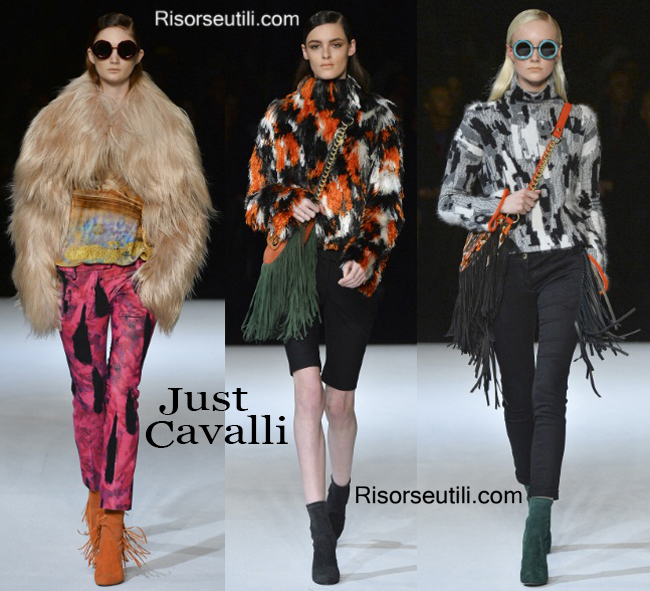 Clothing Just Cavalli fall winter 2014 2015 womenswear