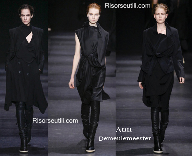 Fashion boots Ann Demeulemeester fall winter 2014 2015