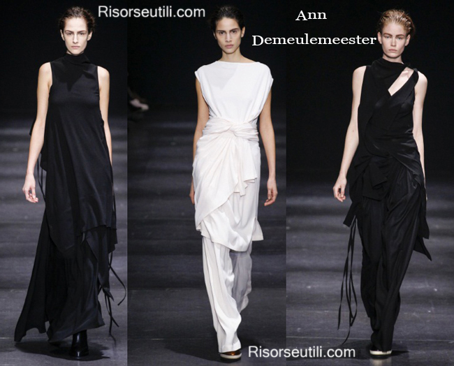 Fashion clothing Ann Demeulemeester fall winter 2014 2015