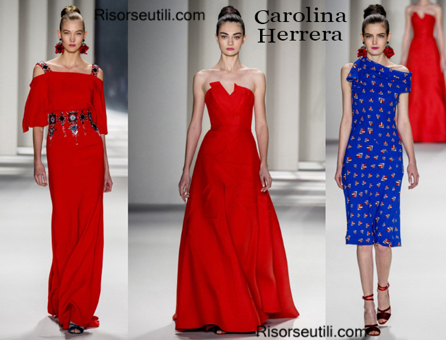 Fashion clothing Carolina Herrera fall winter 2014 2015