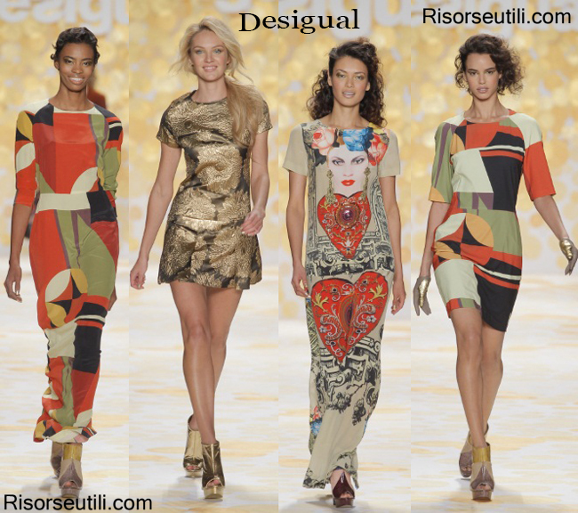 Fashion clothing Desigual fall winter 2014 2015