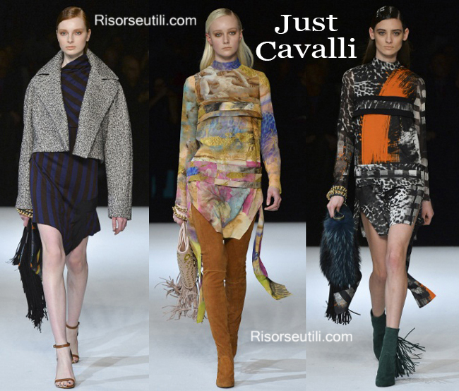 Fashion clothing Just Cavalli fall winter 2014 2015