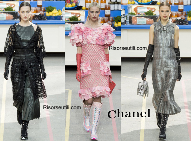 Fashion clothing Chanel fall winter 2014 2015