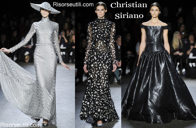 Fashion clothing Christian Siriano fall winter 2014 2015