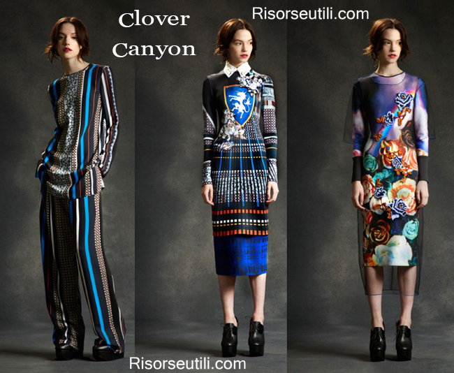 Fashion clothing Clover Canyon fall winter 2014 2015