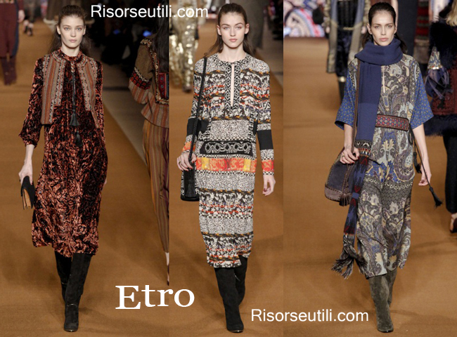 Fashion clothing Etro fall winter 2014 2015