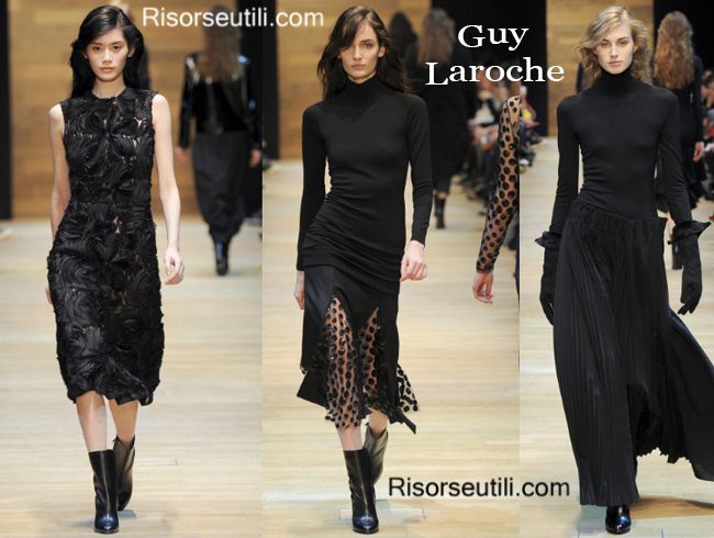 Fashion clothing Guy Laroche fall winter 2014 2015