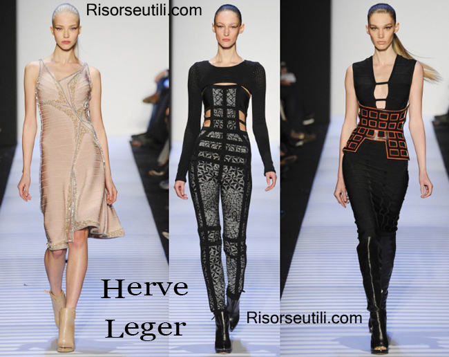 Fashion clothing Herve Leger fall winter 2014 2015