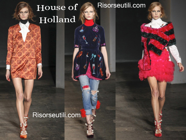 Fashion clothing House of Holland fall winter 2014 2015