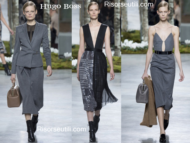 Fashion clothing Hugo Boss fall winter 2014 2015