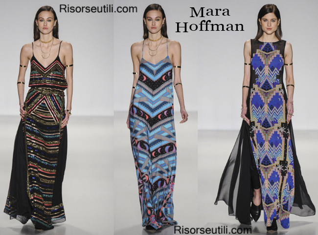 Fashion clothing Mara Hoffman fall winter 2014 2015