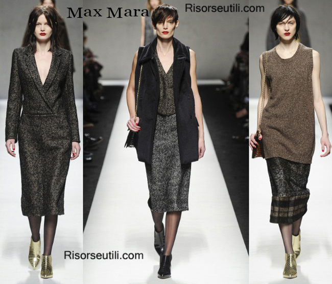 Fashion clothing Max Mara fall winter 2014 2015