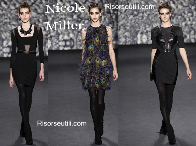 Fashion clothing Nicole Miller fall winter 2014 2015