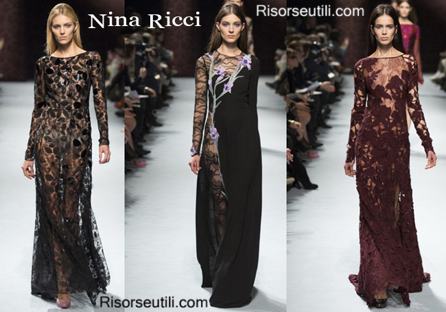 Fashion clothing Nina Ricci fall winter 2014 2015