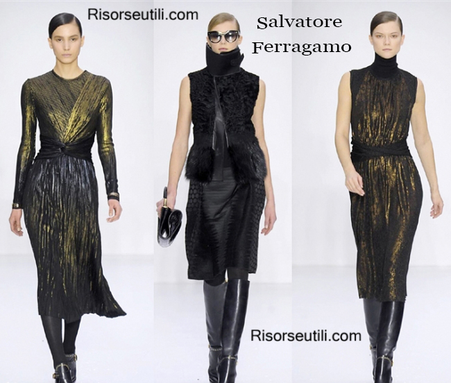 Fashion clothing Salvatore Ferragamo fall winter 2014 2015