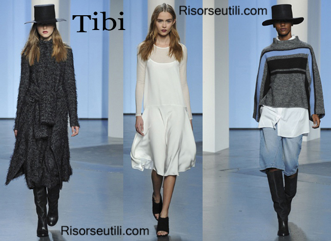 Fashion clothing Tibi fall winter 2014 2015