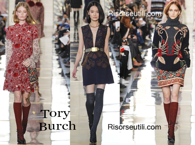 Fashion clothing Tory Burch fall winter 2014 2015