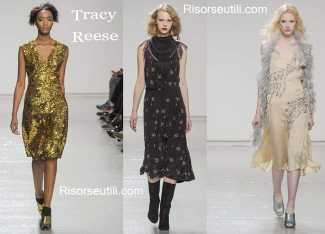 Fashion dresses Tracy Reese fall winter 2014 2015