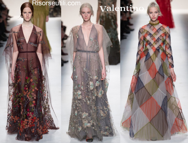 Fashion dresses Valentino fall winter 2014 2015