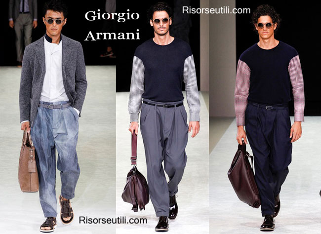 Clothing accessories Giorgio Armani spring summer 2015