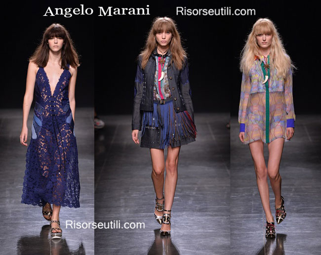 Fashion dresses Angelo Marani spring summer 2015