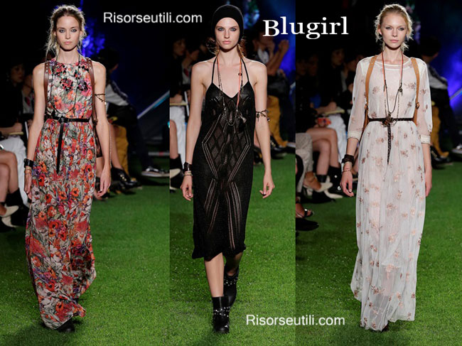 Fashion dresses Blugirl spring summer 2015