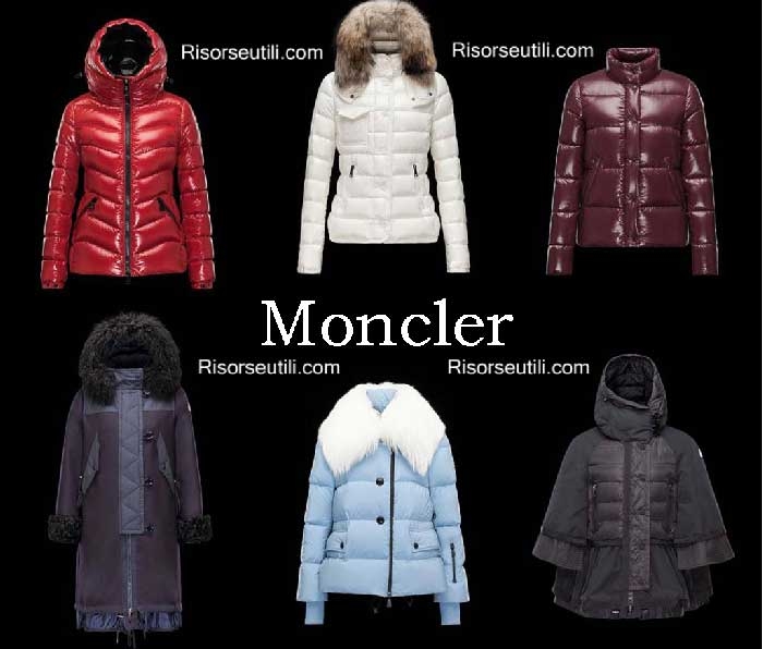 Down jackets Moncler fall winter 2016 2017 for women