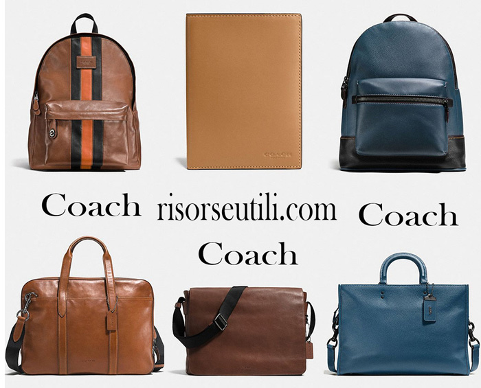 New arrivals Coach for men on Coach bags