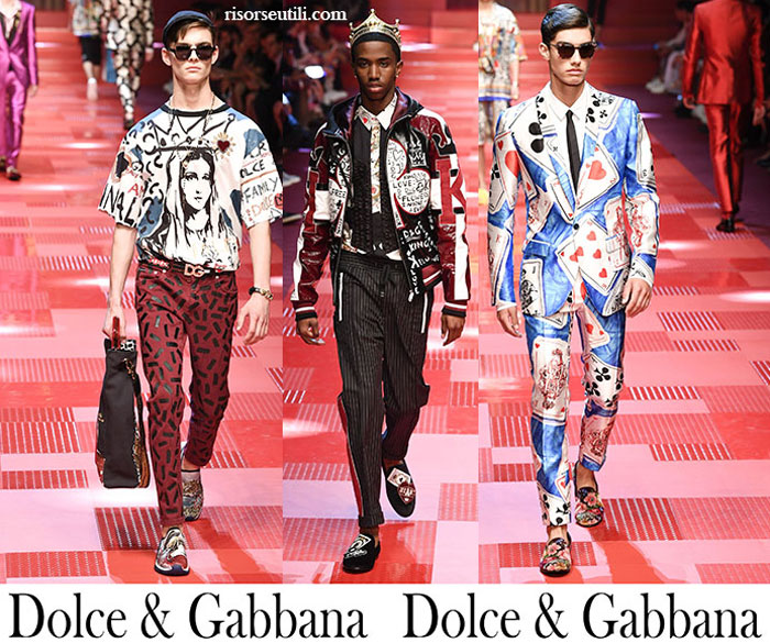 dolce and gabbana men clothing