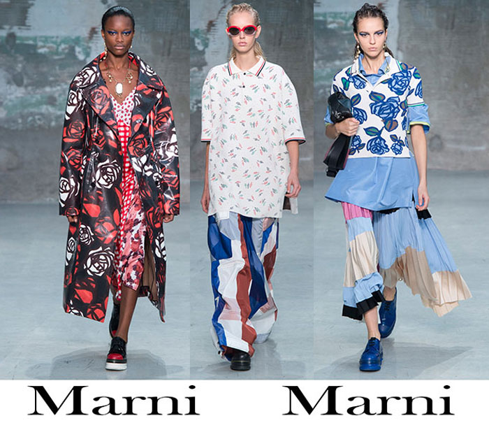 Clothing Marni spring summer 2018 fashion trends for women.