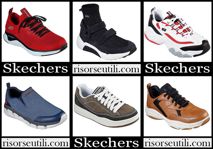 skechers mens summer shoes