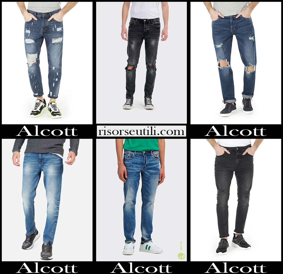 Alcott jeans 2020 denim men's fashion new arrivals