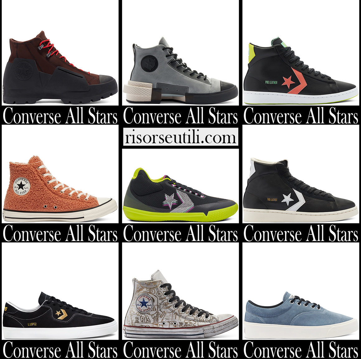New arrivals Converse sneakers 2021 men's All Stars
