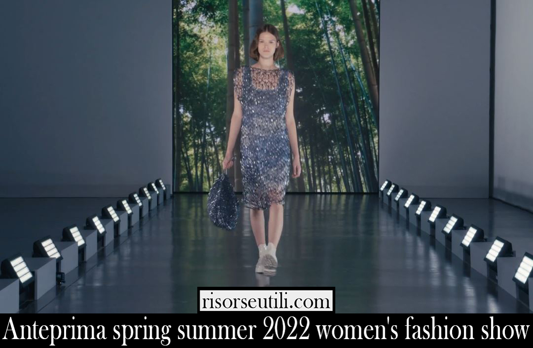 Anteprima spring summer 2022 women's fashion show