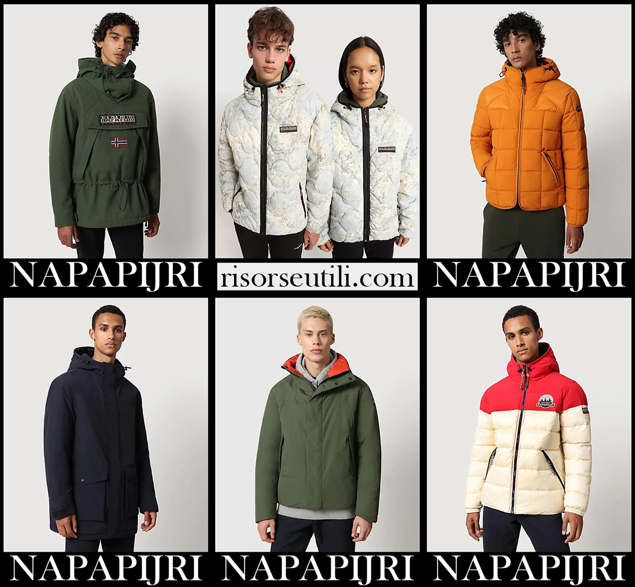 New arrivals Napapijri jackets 2022 men's fashion